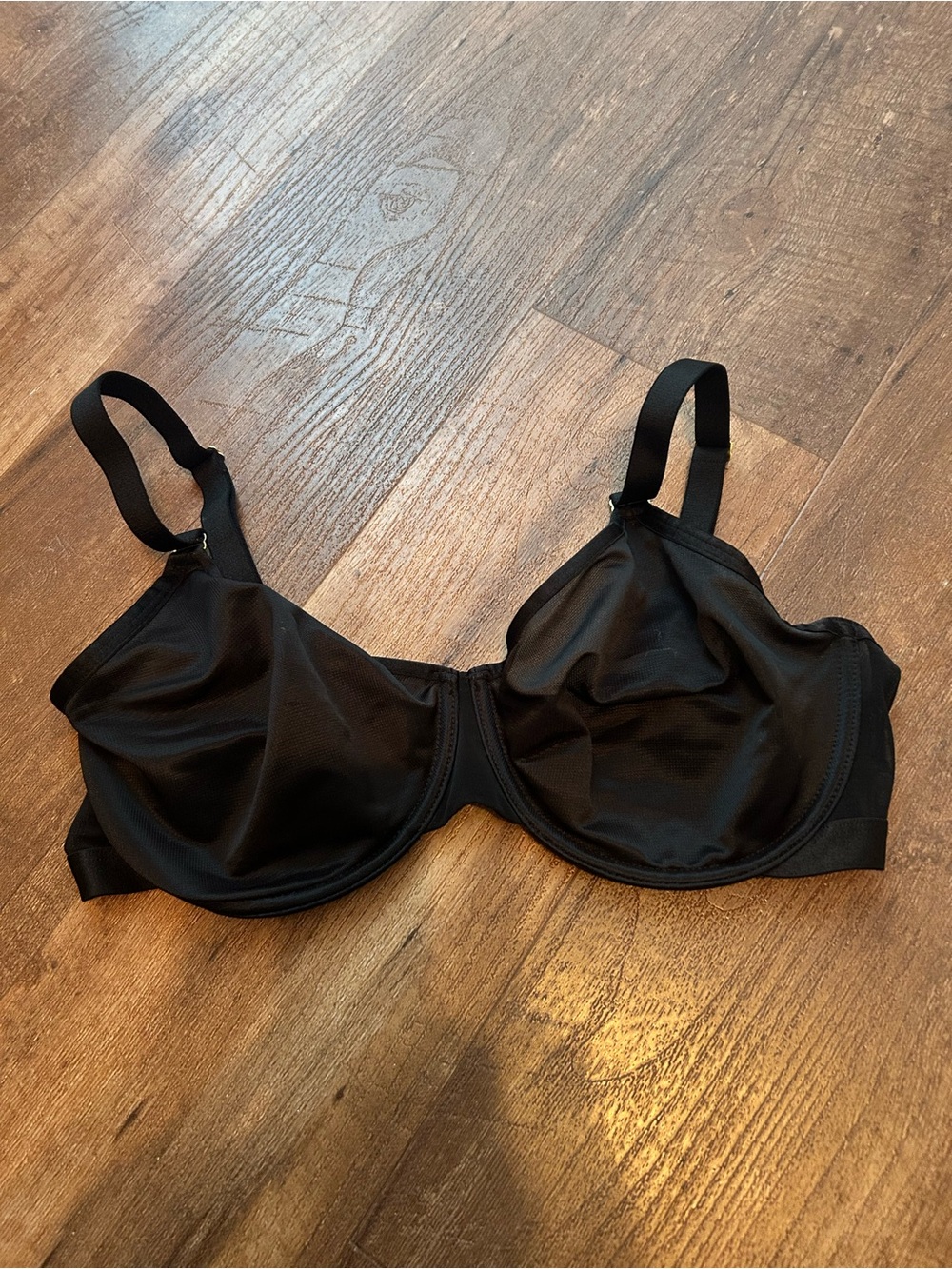 Soma Unbelievable Minimizer Black Underwire Bra Size 36D